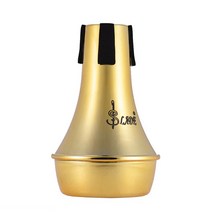 미니 경량 연습 트럼펫 스트레이트 뮤트 소음기 Sourdine ABS 소재, 01 금