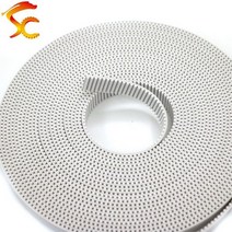 타이밍 벨트 PU HTD 3M 6mm 10mm 15mm 스틸 코어 벨트 흰색 HTD3M 오픈 6 10, 10Meter