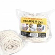 (2개) 고양이 캣타워 기둥 감아주는 면로프 25m 추천 애묘 리필용 삼줄