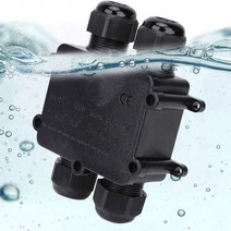 정션박스 중간스위치 케이블커넥터 스위치덮개 IP68 방수 배선함 4 방향 234pin 414mm 케이블 커넥터 야외 배선용 외부 전기, 8-12mm_4pin