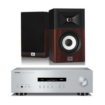 야마하 R-S202 + JBL Stage A130 북셀프스피커, 스피커(우드)