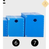 포장박스 이사용박스 플라스틱박스 정리박스 플라스틱 이사박스 7호 이삿집포장 택배박스 이사짐박스 창고, 1개, 이사박스 7호 녹색