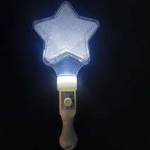 쓸데없는 야광 응원봉 빛나는 5 지적 스타 플래시 라이트 LED 스틱 요정 지팡이 응원 빛나는 장난감 부활, 07 white