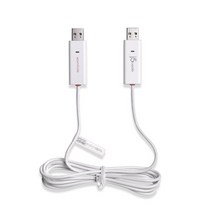 넥스트 USB 2.0 KM 스위치 2대 PC 키보드 마우스 아이패드 공유 NEXT-JUC400