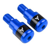 안전 바이크 오토바이 핸들 바 그립 플매트 카펫 러그 슬라이더 끝 야마하 MT-07 MT07 MT 07 FZ07, [02] A-blue