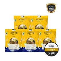 강아지샘플사료 보양대첩 체질별 맞춤 쿨링 오리와 황태 70g 5팩, 없음