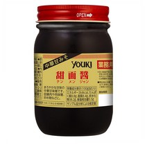 youki Tenmenjan Sweet Bean Sauce 일본 유키 텐멘장 일본 춘장 조미료 중화 소스 500g 4팩