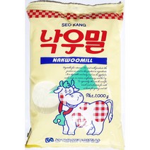 서강 낙우밀 1kg 팥빙수재료 가공분유 전지밀 홈베이킹, 1개