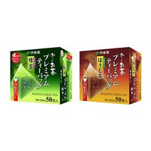 일본녹차티백 프리미엄 고급 우지녹차 현미차, 6) 우지녹차 50봉+이치방녹차 50봉개