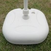 아웃팅 파라솔 물통 받침대 20kg용, 화이트, 1개