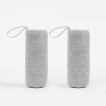 JWC690218네오프렌 손잡이 물병 텀블러 파우치 2P(550ml 그레이), 1, 1