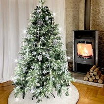 모드모다 크리스마스 트리 장식 오너먼트 소품, 크리스탈 트리 오너먼트, 1개