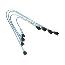 Supermicro CBL-0186L 4X 직각 SATA 케이블 CBL-0186L 56 45.5 35 23CM SATA CBL 4 PB 무료 세트