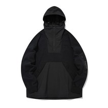 커버낫 유틸리티 후드 후디 후드티 맨투맨 블랙