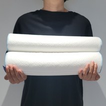 HS라이프 베개 필로우 목쿠션 배개 숙면 편한 유목민 메모리폼 원형 경추 2in1, 색상