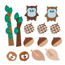 청양토이 가을 환경구성세트 환경꾸미기 펠트, (중) 할로윈