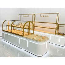 빵 진열대 베이커리 선반 매대 과자 카페 마트 쿠키 편의점 과일, 02. 스타일 1