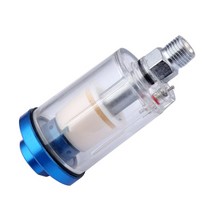 오일분리기 1 개 뜨거운 143939 물 분리기 인라인 압축기 스프레이 페인트 건 습기, 5-투명한