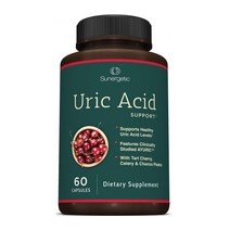 수네르제틱 Uric Acid 찬카 피에드라 타르트체리 셀러리 60캡슐, 1개, 기본