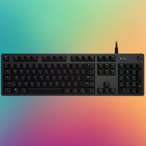 로지텍코리아 G512 RGB 갈축 키보드, 단품, 단품