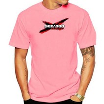 새로운 Seadoo 팀 로고 티셔츠 S 2Xl 011738 152628, XXL, 남성 딥 핑크