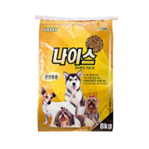도비 나이스 애견사료, 8kg, 1개