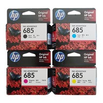 HP 685 CZ121AA CZ122AA CZ123AA CZ124AA 정품, 빨강, 1개