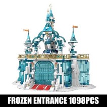 금형 킹 11007 MOC 얼음 성 모듈 빌딩 블록 교육 퍼즐 위한, 01 No Original Box
