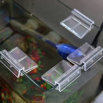 톡톡창고 수족관 아크릴 선반 받침대 어항 지붕 유리 덮개 홀더 뚜껑 수조 물튀김 방지 열대어