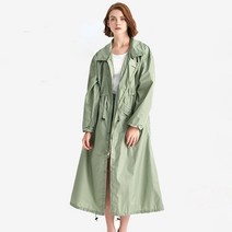 여성 예쁜 레인코트 롱기장우비 성인비옷 장마 패션우비