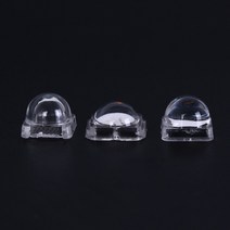 카메라 렌즈 필터 50 개대 30 60 도 LED 반사경 콜리메이터 5050 SMD 10x8mm 볼록 광학 렌즈, 02 60도