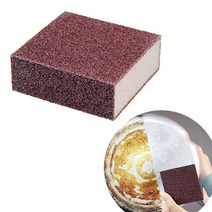1P 찌든때 녹제거 고밀도 스폰지 사포 도장면정리 오비탈 연마작업 목재다듬기 목공구 샌딩기