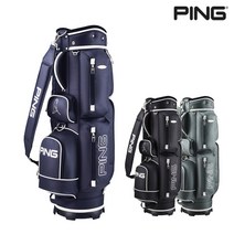 핑 22 SC UL3 남성 골프 캐디백, 블랙