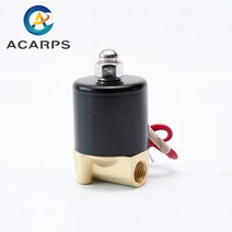 1/4 "220v 2W 12v 24v 황동 전기 솔레노이드 밸브 물 전기 가스 오일, 01 1/4, 06 380VAC