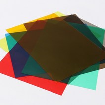 (크리앤조이) PVC투명칼라필름0.3mm B4 10장 (옵션) 셀로판지필름 PVC필름 두꺼운셀로판지 필름지, FFB432 (반투명)