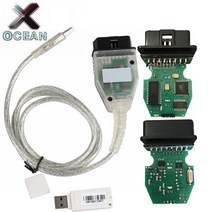 사진보정최신 VAG CAN PRO BUS + UDS K-라인 SW 버전 5.5.1 VCP 스캐너 PCB 보드 Vag 용 FTDI FT232RL 칩, 02 without usb dongle
