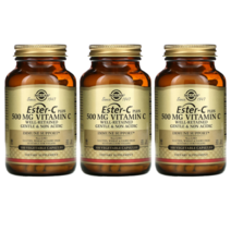 솔가 에스터C 플러스 비타민C 500mg 100베지캡슐x3 아세로라 로즈힙 감귤