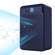 1L 다기능 제습기 전기 공기 건조기 에너지 절약 자동 성에 제거 건조제 휴대용 청정기, 러시아, Blue, Eu 플러그