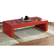 시스타 예쁜 소품장식 코디기능 특별한 좌식테이블 강화유리포함 csp128. 129 다용도수납 사이드테이블, 128-레드