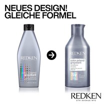 REDKEN샴푸노란색 톤이 없는 회색 및 금발 모발용 Redken 컨디셔너 Color Extend Graydiant 1 x 300 ml, 한개옵션0