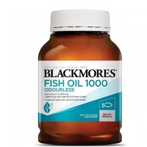 블랙모어스 냄새없는 피쉬오일 1000mg 400캡슐, 1개