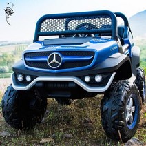 2인승 전동카 어른 탑승 전동차 전기차 4륜 리모컨, 단일사이즈