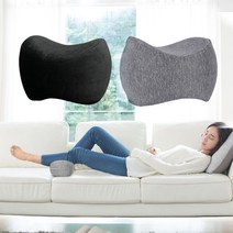 다리 사이 베개 무릎 받침 경추베개 받침대 낮잠 쿠션 846021EA, 그레이