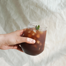 내열유리 링클컵 11종 레트로 플리츠컵 예쁜 카페 유리컵 네스프레소유리컵 버츄오머그컵 아인슈페너 플랫화이트잔 아아잔, 플리츠컵 420ml