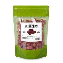 건조대추 대추열매 말린대추 건대추 대추차 대추간식 햇대추 대추효능 붉은열매 식이섬유 비타민 영양가득 약대추 말린대추효능 대추말린거 500g, 1box, 500gx2봉