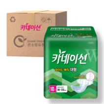 카네이션 매직테이프 실속 대형(W1) 기저귀 10매 4팩