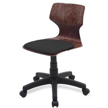 체어포커스 하이팩 인조가죽 회전 의자 CF-505, 블랙