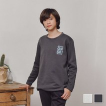 스케이트티셔츠(오트밀_차콜)