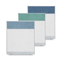 진웅파티션 PVC 45T 높이 1500 투톤 사무실파티션 파티션 칸막이 사무용 오피스파티션, PN717, PW509