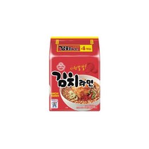 오뚜기 김치라면 멀티 1팩(4봉) 248EA3, 김치라면 멀티 1팩(4봉)ㅤ